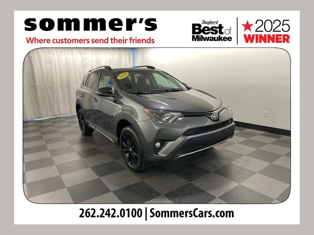 2018 Toyota RAV4 XLE in Other — front three-quarter view