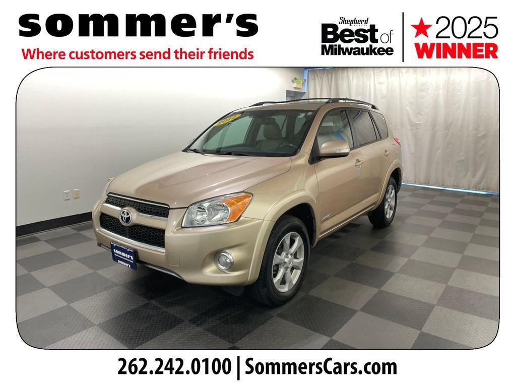 2012 Toyota RAV4 — side profile view