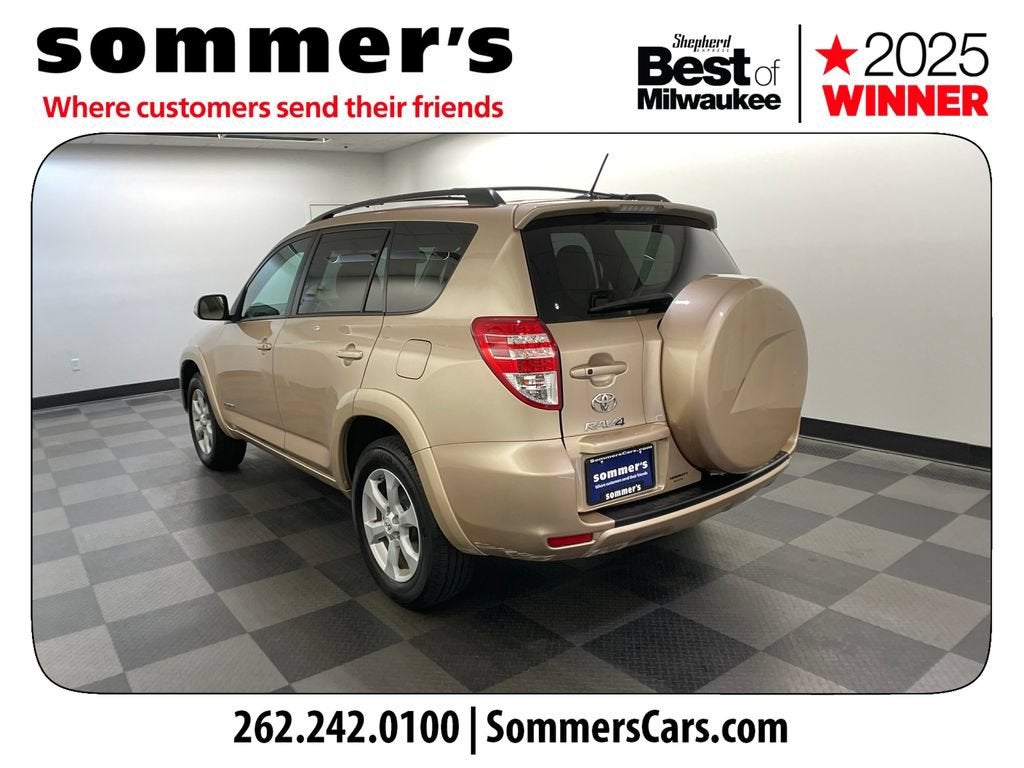 2012 Toyota RAV4 — rear three-quarter view