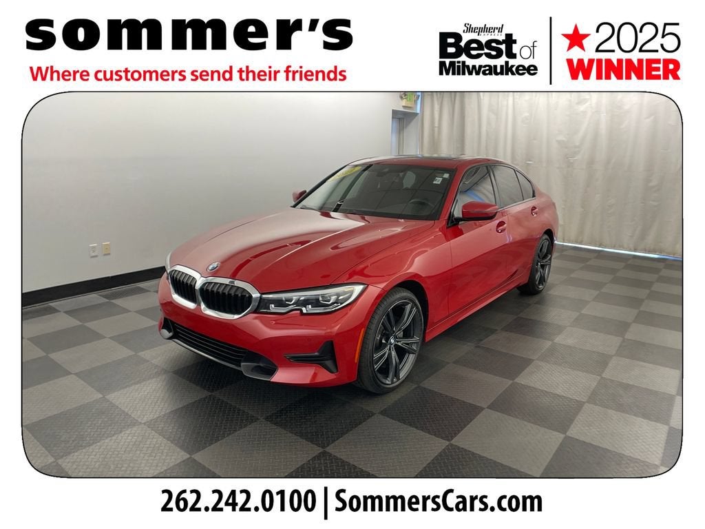 2022 BMW 3 Series — side profile view