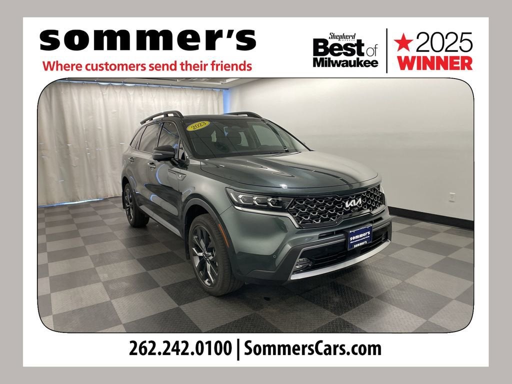 2023 Kia Sorento X-Line SX Prestige in Other — front three-quarter view